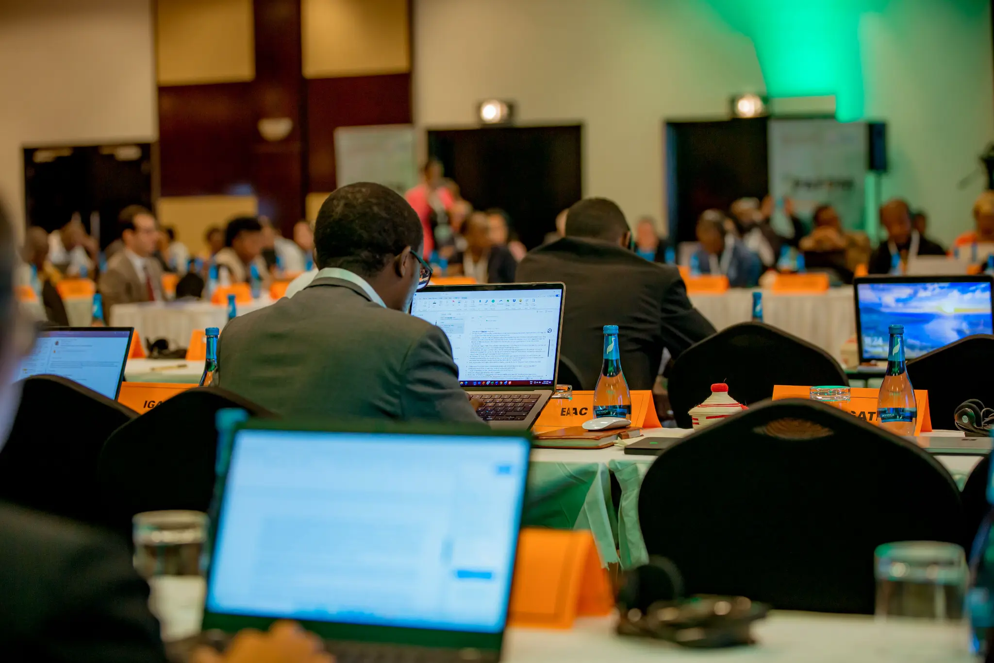 Regional conference session with delegates